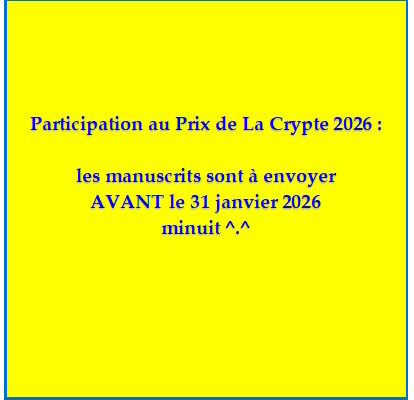 Prix de La Crypte 2026